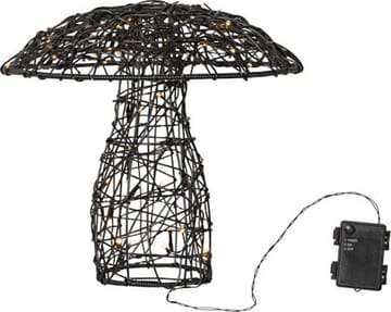 Otto Utomhusdekoration belysning 37 cm - svart - Utemöbler & utemiljö - Trädgårdsdekoration & utemiljö - Trädgårdsfigurer & trädgårdsprydnad