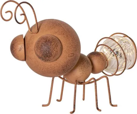 Oxida Ant Solcellsdekoration 20.5 cm, rost