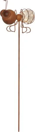 Oxida Fly 2 pack Solcellsdekoration 13x51 cm, rost