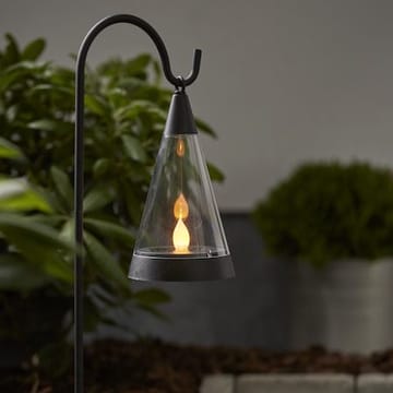 Pisa Solcellsdekoration 70 cm - svart och transparent - Utemöbler & utemiljö - Trädgårdsdekoration & utemiljö - Trädgårdsbelysning