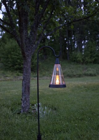 Pisa Solcellsdekoration 70 cm - svart och transparent - Utemöbler & utemiljö - Trädgårdsdekoration & utemiljö - Trädgårdsbelysning