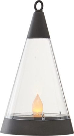 Pisa Solcellsdekoration 70 cm - svart och transparent - Utemöbler & utemiljö - Trädgårdsdekoration & utemiljö - Trädgårdsbelysning