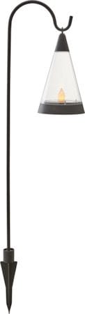 Pisa Solcellsdekoration 70 cm - svart och transparent - Utemöbler & utemiljö - Trädgårdsdekoration & utemiljö - Trädgårdsbelysning