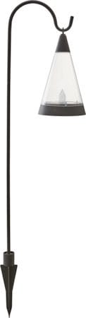 Pisa Solcellsdekoration 70 cm - svart och transparent - Utemöbler & utemiljö - Trädgårdsdekoration & utemiljö - Trädgårdsbelysning