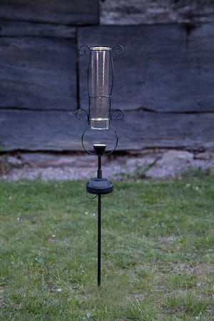 Pluvio Solcellsdekoration 65 cm - svart - Utemöbler & utemiljö - Trädgårdsdekoration & utemiljö - Trädgårdsbelysning