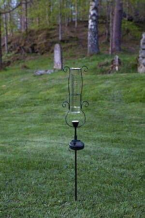 Pluvio Solcellsdekoration 65 cm - svart - Utemöbler & utemiljö - Trädgårdsdekoration & utemiljö - Trädgårdsbelysning