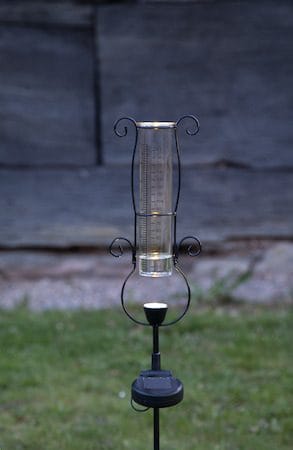 Pluvio Solcellsdekoration 65 cm - svart - Utemöbler & utemiljö - Trädgårdsdekoration & utemiljö - Trädgårdsbelysning