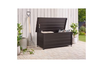 Låda Campalto Brun, 113x50x52 cm - Brun, 113x50x52 cm - Utemöbler & utemiljö - Trädgårdsdekoration & utemiljö - Postlåda & post - Fastighetsbox