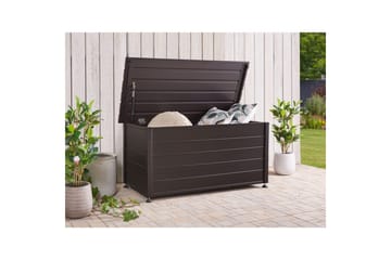 Låda Campalto Brun, 123x60x60 cm - Brun, 123x60x60 cm - Utemöbler & utemiljö - Trädgårdsdekoration & utemiljö - Postlåda & post - Fastighetsbox