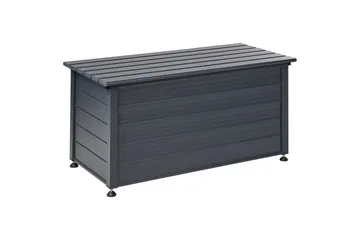Låda Campalto Grå, 123x60x60 cm - Grå, 123x60x60 cm - Utemöbler & utemiljö - Utomhusförvaring - Dynförvaring - Dynbox & dynlåda