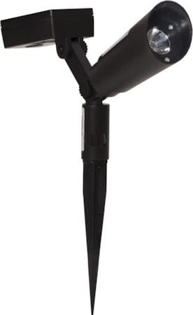 Powerspot 2 pack SolcellsSpotlight 5 cm - svart - Utemöbler & utemiljö - Trädgårdsdekoration & utemiljö - Trädgårdsbelysning