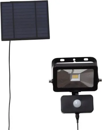Powerspot Solcellsspotlight 15 cm - svart - Utemöbler & utemiljö - Trädgårdsdekoration & utemiljö - Trädgårdsbelysning