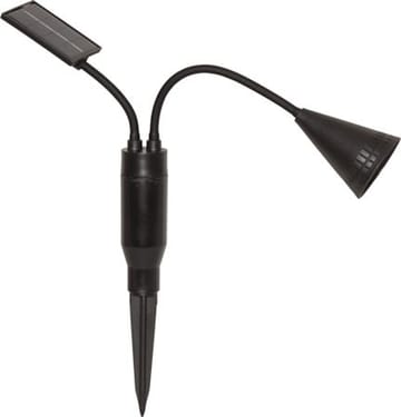 Powerspot Solcellsspotlight 6 cm - svart - Utemöbler & utemiljö - Trädgårdsdekoration & utemiljö - Trädgårdsbelysning