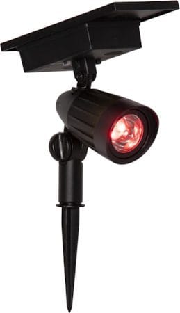 Powerspot Solcellsspotlight 9 cm - svart - Utemöbler & utemiljö - Trädgårdsdekoration & utemiljö - Trädgårdsbelysning