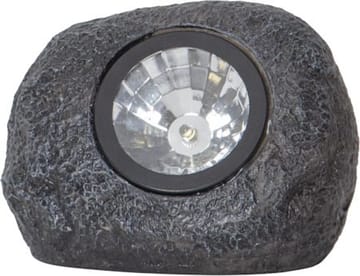 Rocky Solcellsspotlight 11 cm - grå - Utemöbler & utemiljö - Trädgårdsdekoration & utemiljö - Trädgårdsbelysning