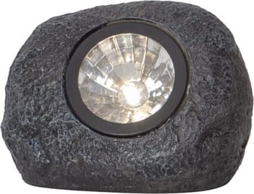 Rocky Solcellsspotlight 11 cm - grå - Utemöbler & utemiljö - Trädgårdsdekoration & utemiljö - Trädgårdsbelysning