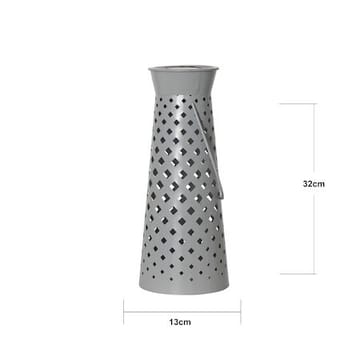 Romby Solcellslykta 32 cm - grå - Utemöbler & utemiljö - Trädgårdsdekoration & utemiljö - Trädgårdsbelysning