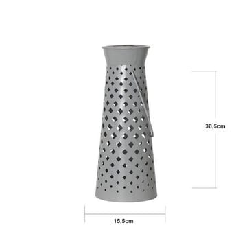 Romby Solcellslykta 38,5 cm - grå - Utemöbler & utemiljö - Trädgårdsdekoration & utemiljö - Trädgårdsbelysning