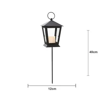 Serene LED Gravlykta 40 cm - svart - Utemöbler & utemiljö - Trädgårdsdekoration & utemiljö - Trädgårdsbelysning
