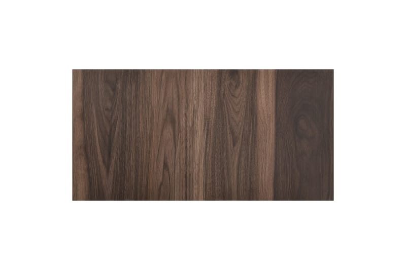 Självhäftande golvplankor 55 st PVC 5,11 m² mörkbrun - Brun - Trall