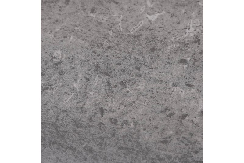 Självhäftande PVC-golvplankor 5,21 m² 2 mm cement, brun - Brun - Trall