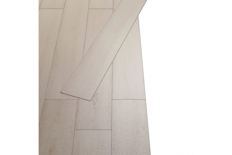 Självhäftande PVC-golvplankor 5,21 m² 2 mm brun ek - Brun - Trall