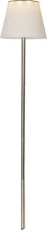 Solini Solcellslampa 90 cm, vit/silver