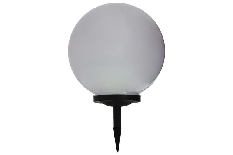 Sollampa LED sfärisk 40 cm RGB - Vit - Trädgårdsbelysning - Solcellsbelysning