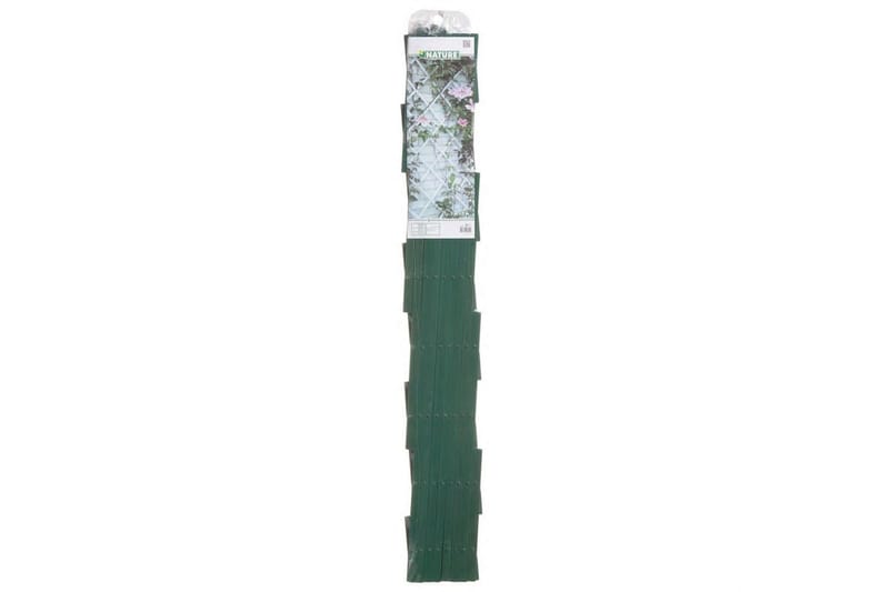 Nature Trädgårdsspaljé 100x200 cm PVC grön 6040704 - Grön - Spalje