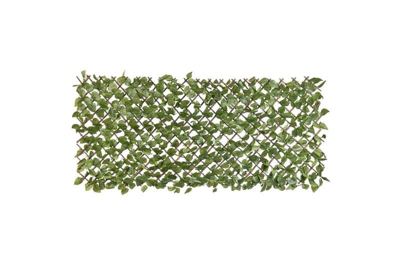 Nature Trädgårdsspaljé med lagerblad 90x180 cm grön - Flerfärgsdesign - Spalje