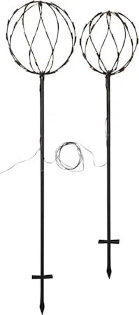 Sphere Black Utomhusdekoration 250 cm, svart