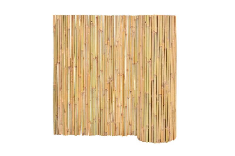 Staket bambu 300x100 cm - Brun - Staket & grind
