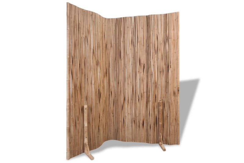 Bambustaket 180x170 cm - Brun - Staket & grind