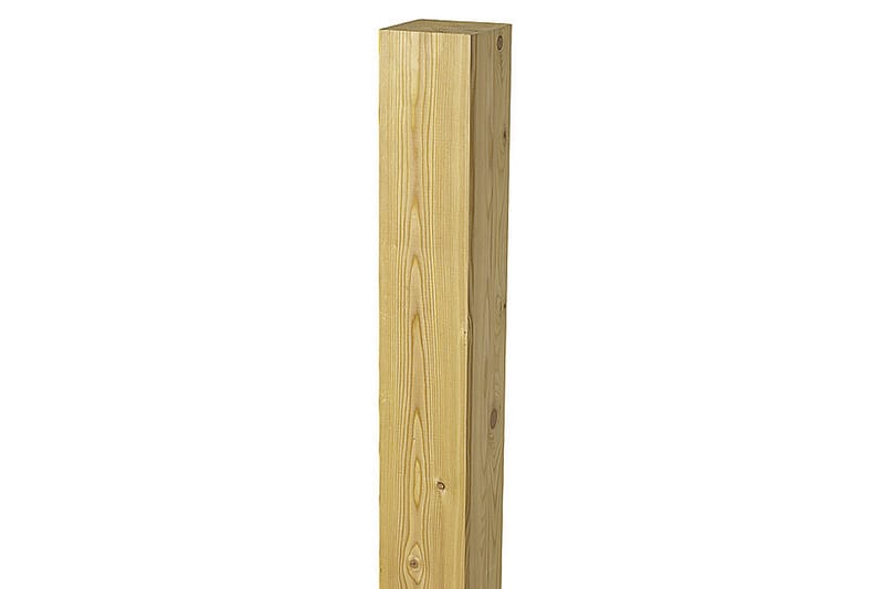 Jabo Stolpe Impregnerad Furu NTR A 7x7x150 cm FSC (A) - Staket & grind