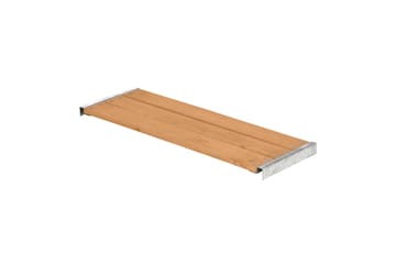 PLUS Cubic Pipe Bänk 120x36 cm - Trä|natur - Utemöbler & utemiljö - Trädgårdsdekoration & utemiljö - Staket & grind