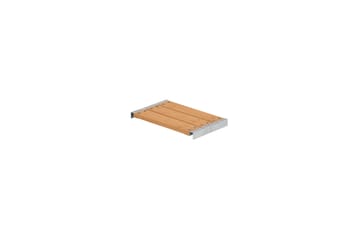 PLUS Cubic Pipe Bänk 60x36 cm - Trä|natur - Utemöbler & utemiljö - Trädgårdsdekoration & utemiljö - Staket & grind