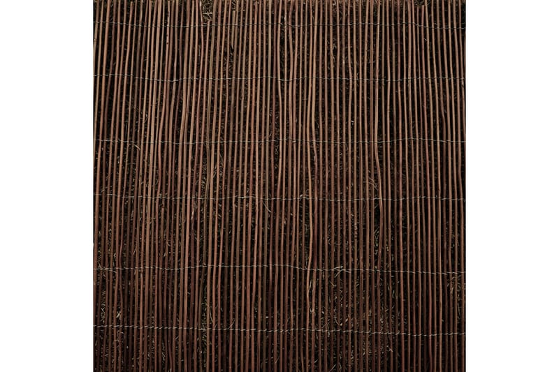 Svart ormstaket i trädgården 15x5m - Utemöbler & utemiljö - Trädgårdsdekoration & utemiljö - Staket & grind