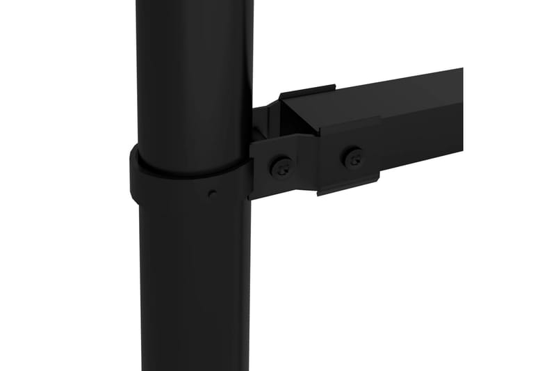 Trädgårdsstaket med spjuttopp stål (1,25-1,5)x13,6 m svart - Svart - Staket & grind Trädgårdsstaket med spjuttopp stål (1,25-1,5)x13,6 m svart - Svart - Staket & grind