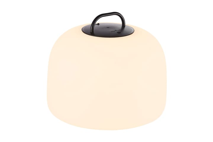 Portabel Utomhuslampa Kettle 36 Uppladdningsbar Svart/Vit - NORDLUX - Balkongbelysning - LED belysning utomhus - Bordslampa utomhus - Trädgårdsbelysning