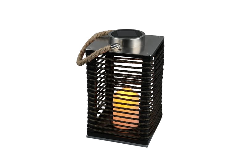 Santana solar bordslampa matsvart, skymringsrelä - Matt svart - Utemöbler & utemiljö - Trädgårdsdekoration & utemiljö - Trädgårdsbelysning