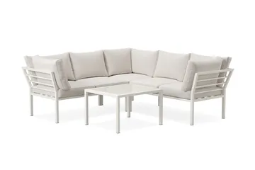 Ariany Hörnsoffa Utomhus  5-sits - Beige - Utemöbler & utemiljö - Loungemöbler - Loungeset & loungegrupp