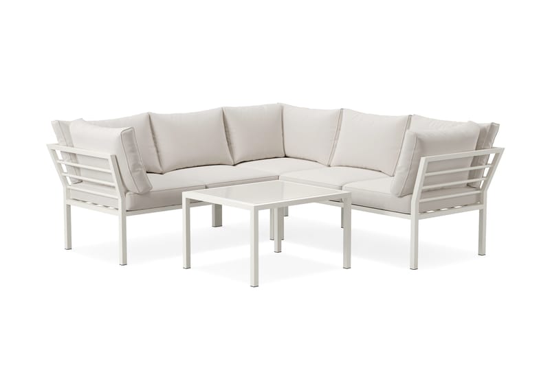Ariany Hörnsoffa Utomhus  5-sits - Beige - Utemöbler & utemiljö - Loungemöbler - Loungeset & loungegrupp