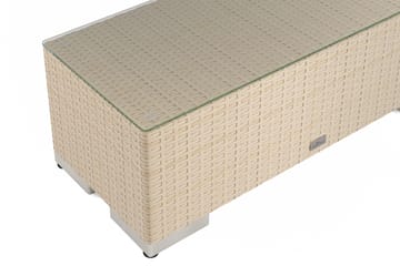 Bahamas Avslut utomhus 38x90 cm - Beige - Utemöbler & utemiljö - Övrigt utemöbler - Moduler utesoffa