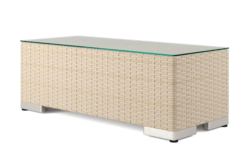 Bahamas Avslut utomhus 38x90 cm - Beige - Utemöbler & utemiljö - Övrigt utemöbler - Moduler utesoffa
