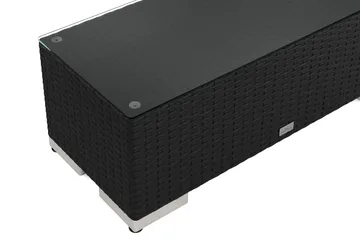 Bahamas Avslut utomhus 90 cm - Svart - Utemöbler & utemiljö - Övrigt utemöbler - Moduler utesoffa