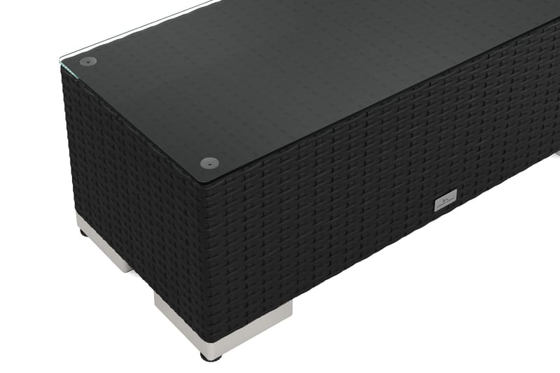 Bahamas Avslut utomhus 90 cm - Svart - Utemöbler & utemiljö - Övrigt utemöbler - Moduler utesoffa