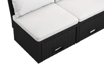 Bahamas Balkongsoffa med Pallar - Utemöbler & utemiljö - Balkong & altan - Balkongmöbler - Balkongsoffa