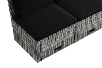 Bahamas Balkongsoffa med Pallar - Utemöbler & utemiljö - Balkong & altan - Balkongmöbler - Balkongsoffa