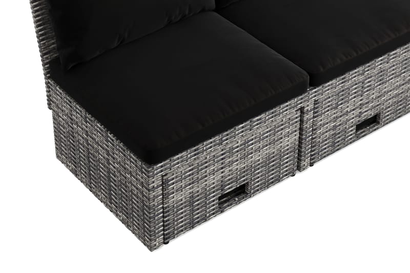 Bahamas Balkongsoffa med Pallar - Utemöbler & utemiljö - Balkong & altan - Balkongmöbler - Balkongsoffa