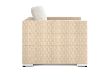 Bahamas Loungefåtölj utomhus i konstrotting - Beige - Utemöbler & utemiljö - Loungemöbler - Loungestol utomhus